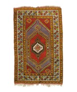 EORC YZ453 Hand Knotted Wool Anatol Rug, 3&#39;9 x 6&#39;, Rust - $742.50