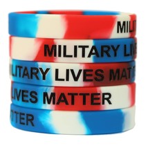 Three Military Lives Matter Wristbands - £4.63 GBP