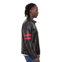 Vinci The Urban Black Leather Men Jacket image 2