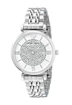 Emporio Armani - AR1925 - Ladies White Crystal Pave Watch - £106.56 GBP