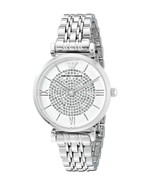 Emporio Armani - AR1925 - Ladies White Crystal Pave Watch - £105.17 GBP