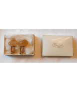 VINTAGE pair of tumbled, polished agate cufflinks - $17.76 CAD