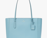 Kate Spade Schuyler Smoky Blue Saffiano Tote Purse Bag Charm NWT K7354 $... - $148.49