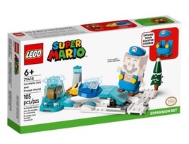 Lego Super Mario Ice Mario Suit and Frozen World Expansion Set 71415 Brand New - £21.78 GBP
