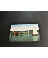 Illinois Valley Yacht Club, Peoria, Illinois -1952 Postmarked Postcard. - £12.44 GBP