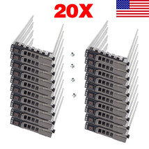 20Pcs 2.5&quot; Sas Sata Tray Caddy For Dell Poweredge R710 T710 M600 Md1120 ... - $181.99