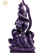 16" Dancing Krishna On Sheshnag Made of Lepidolite Stone | 100% real | Handmade - £3,676.23 GBP