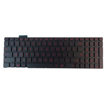 Asus G551JK G551JM G551JW G551JX G551VW Backlit US Keyboard w/ Red Keys - £36.16 GBP