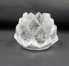 Orrefors Sweden Firefly Nimbus Artichoke  Crystal Candle Holder - £18.68 GBP