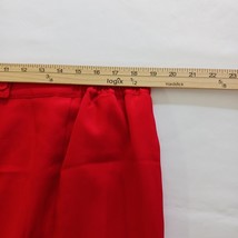 Vintage Stella Louise for KB Womens Red Maxi Pencil Skirt With Zip & Slit Sz 20W image 9