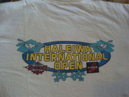 Vintage 90&#39;s HALEIWA International Open Surfboard Competition Rusty T sh... - £80.27 GBP