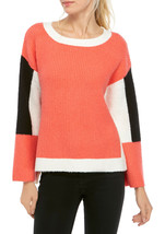 New! ADYSON PARKER ~Size Large~ Colorblocked Oversized Fit Sweater Long Sleeve - £28.70 GBP