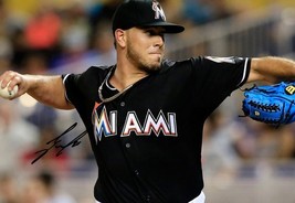 * Jose Fernandez Signed Photo 8X10 Rp Autographed * Miami Marlins Baseball ! - £15.78 GBP