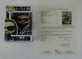 Keanu Reeves Signed Matrix Funko Pop 1172 Neo Autographed NIB JSA LOA - £625.79 GBP