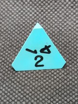 Vintage Gamescience Blue Teal D4 Dice - $34.64