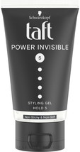 TAFT – Schwarzkopf POWER INVISIBLE 150 ml Styling Gel Hold 5 - £6.22 GBP