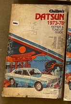 Chilton&#39;s Datsun 1973-78 Repair &amp; Tune-up Guide 510 610 710 810 B210 200... - £9.30 GBP