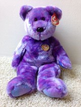 MWMT Ty Cubby IV Collectible Beanie Buddies Collection 2001 BEAR  Free U... - $9.16