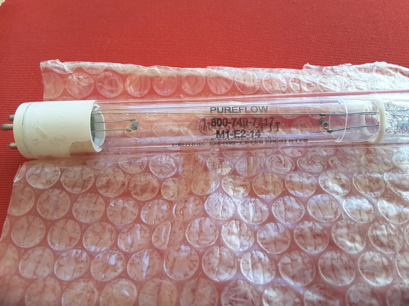 PUREFLOW UV PURIFIER BULB LAMP ULTRA VIOLET G5-1511 2K HRS ARC COOLING U... - $28.71