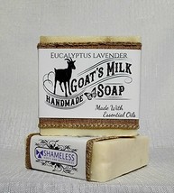 Organic Eucalyptus Lavender Goats Milk Soap(Cruelty-Free) 4.5oz - £8.28 GBP