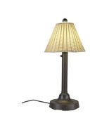 Patio Living Concepts Tahiti II 30 in. Table Lamp 17221 with 2 in. white... - €202,52 EUR
