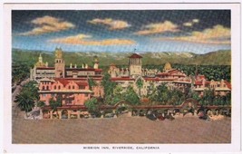 Postcard Mission Inn Riverside California - £2.32 GBP