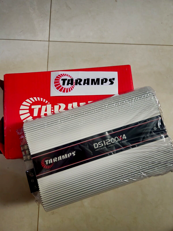 TARAMPS DS 1200X4 CHANNEL 2 OHM AMPLIFIER - $186.07