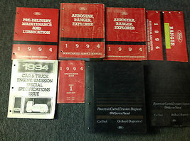 1994 Ford Ranger Truck Service Shop Repair Manual Set W Evtm &amp; Pced Specs + More - $369.95