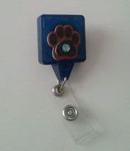 Paw Print badge reel key card ID holder lanyard retractable scrubs  - $5.95