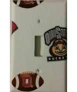 OSU Football Light Switch Cover outlet wall home decor sports room light... - £8.35 GBP