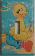 BIG BIRD Light Switch Cover lighting outlet nursery decor kid room Sesam... - £8.36 GBP