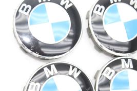 92-24 BMW WHEEL CENTER CAPS 36136783536 SET OF 4 E4678 image 8