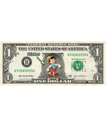 Pinocchio on REAL Dollar Bill - Collectible Cash Money - $8.88