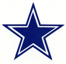 REFLECTIVE Dallas Cowboys decal sticker various sizes up to 12 inches - £2.72 GBP+