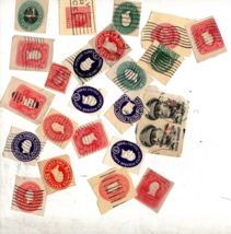 Stamps - Assorted vintage 25 U S Stamps - $2.10