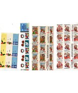 Christmas Seals - Assorted Vintage 10 Sheets of Christmas Seals from the... - $2.90