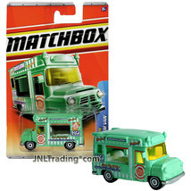 Year 2010 Matchbox MBX City Action 1:64 Die Cast Car #63 - Green ICE CREAM VAN - $19.99