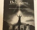 In The Beginning Tv Guide Print Ad Martin Landau Jacqueline Bisset TPA18 - $5.93