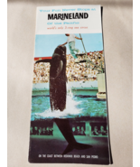 Vintage Marineland Brochure - The Only 3 Ring Sea Circus - Summer 1966 - $19.00