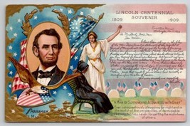 Abraham Lincoln Centennial 1809-1909 Souvenir Postcard X25 - $9.95