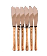 Steel Copper Handmade Copper Set Of 6 - $883.40 MXN