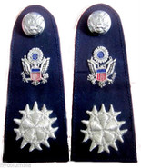NEW US AIR FORCE SIX STAR CHIEF COMMODORE CP MADE HIGH QUALITY SHOULDER ... - £90.06 GBP