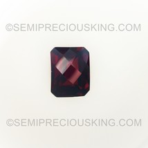 Natural Garnet Octagon Checkerboard Cut 9X7mm Burgundy Color VS Clarity Loose Ge - £45.29 GBP