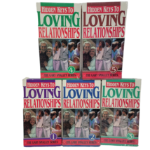 HIDDEN KEYS TO LOVING RELATIONSHIPS 5 VHS Tapes Gary Smalley Marriage Co... - £10.69 GBP