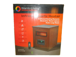 6-Element Infrared Electric Space Heater 1,500W,Digital LED display Model WL6W18 - £173.57 GBP