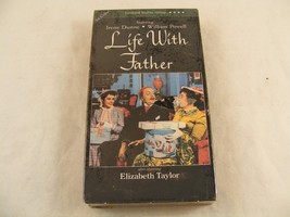 RARE OOP - VHS MOVIE  - LIFE WITH FATHER- ,ELIZABETH TAYLOR,1947 -NEW an... - £3.13 GBP