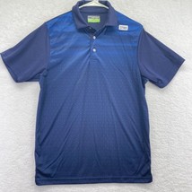 PGA Tour Mens Polo Golf Shirt Size Small Navy Blue Short Sleeve Active Fit - £7.77 GBP