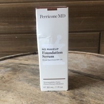 Perricone MD RICH No Makeup Foundation Serum SPF 20 Deep/Neutral 1 oz Exp 04/24 - £14.93 GBP