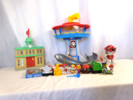 Paw Patrol Rocky&#39;s City Hall Rescue Adventure Bay Playset Lookout Tower Figu - £25.90 GBP