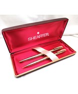 Sheaffer Imperial Boligrafo Y Pencil 12k Gold Filled Grabado Uvas Sheaff... - $199.78